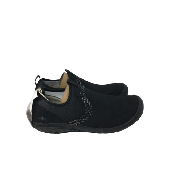 𝅺JBU By Jambu Lucky Black Slip On Shoes 8.5 Womens NEW Comfort Pull Memory Foam - Picture 5 of 8